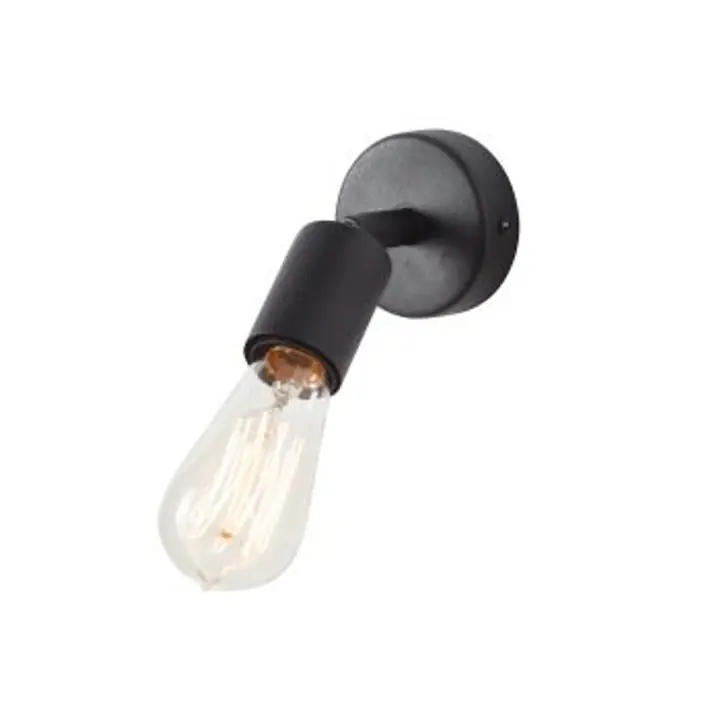 Aplica Penor 1xE27, 14x8x12 cm, negru