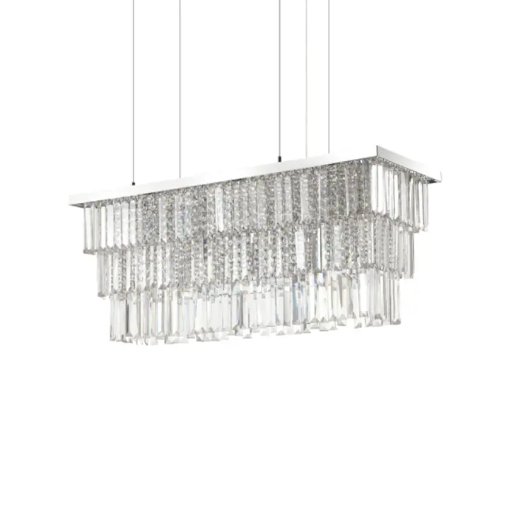 Lampa Suspendata MARTINEZ CROMO E14 max 6 x 40W