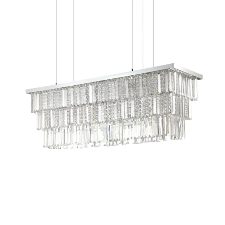 Lampa Suspendata MARTINEZ CROMO E14 max 8 x 40W