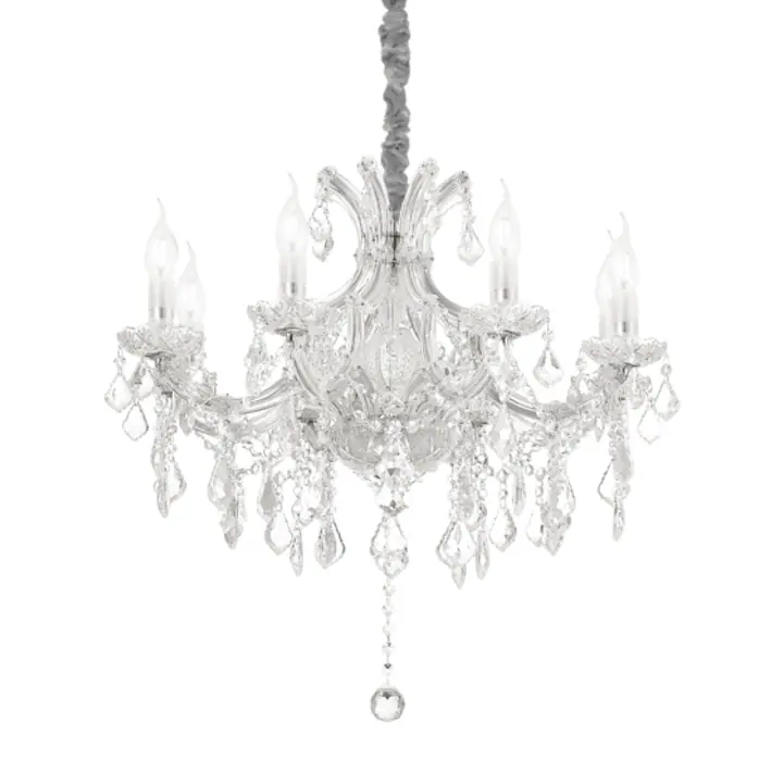 Lampa Suspendata NAPOLEON CROMO E14 max 8 x 40W