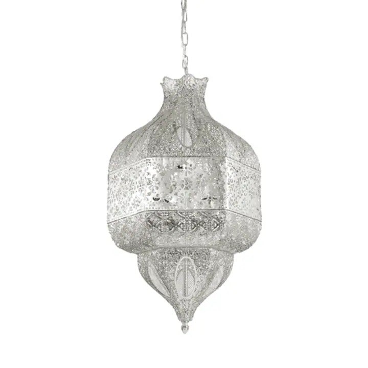 Lampa Suspendata NAWA ARGENTO E27 max 8 x 60W