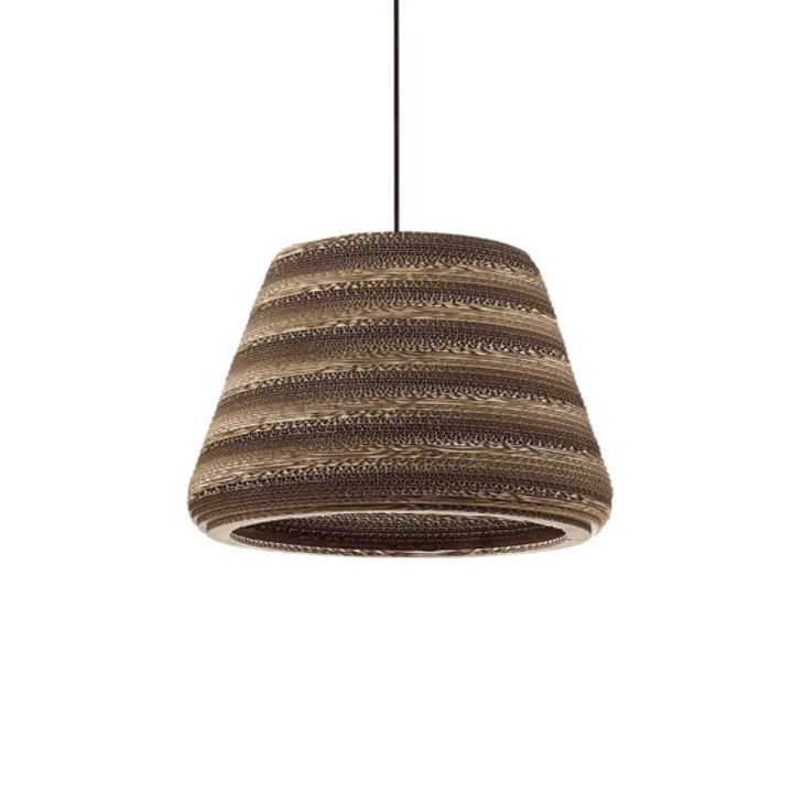 Lampa Suspendata PAPER NERO E27 max 1 x 60W
