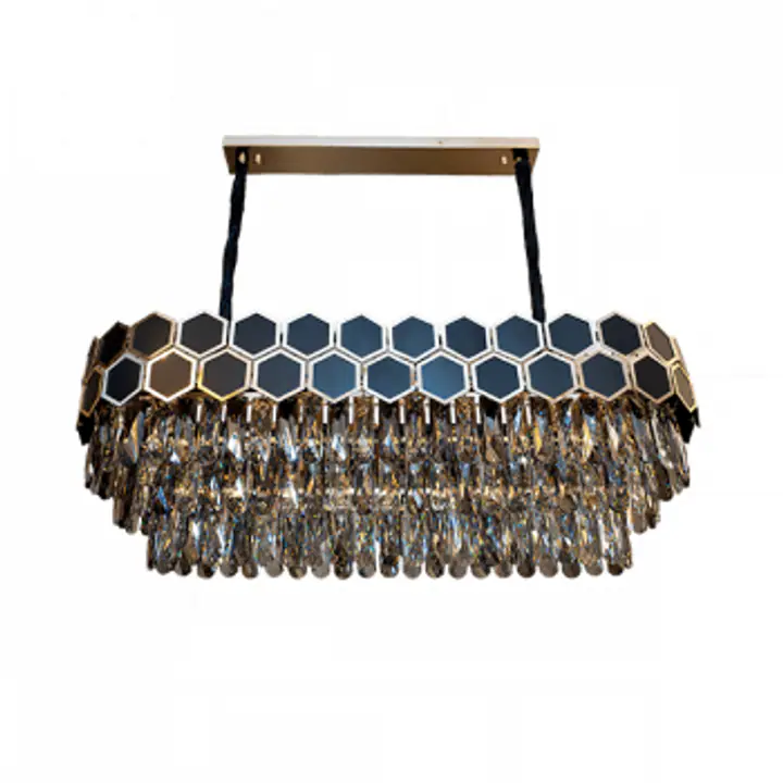Candelabru negru/auriu Miranda 19ХE14