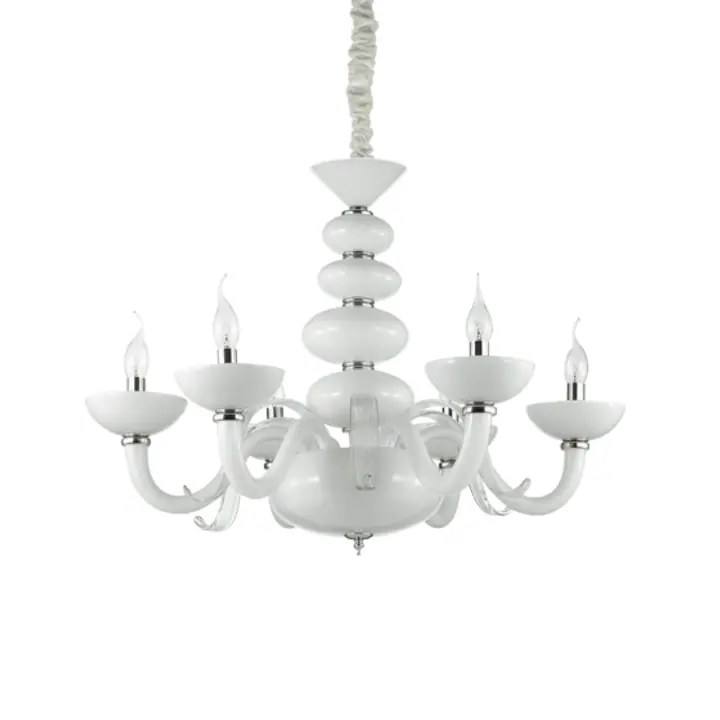 Lampa Suspendata PRAGA CROMO E14 max 6 x 40W