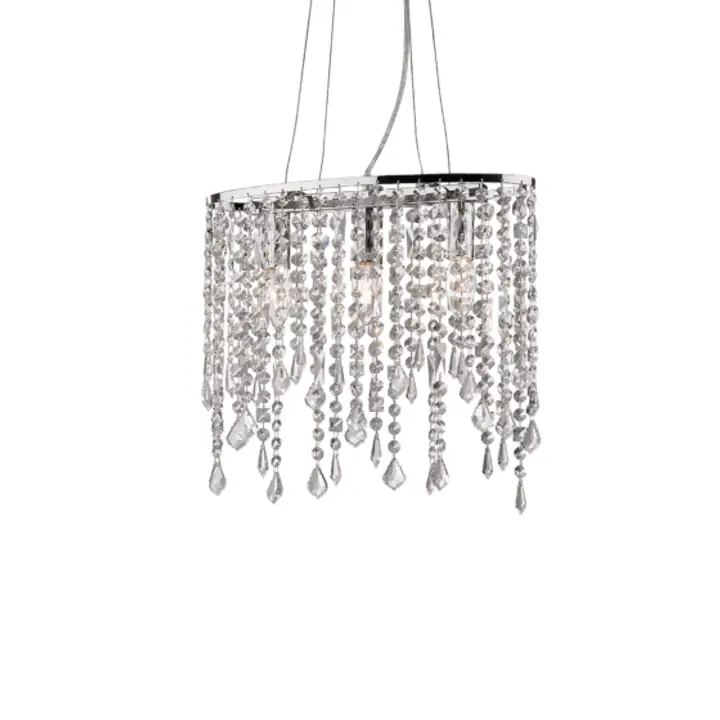 Lampa Suspendata RAIN CROMO E14 max 3 x 40W