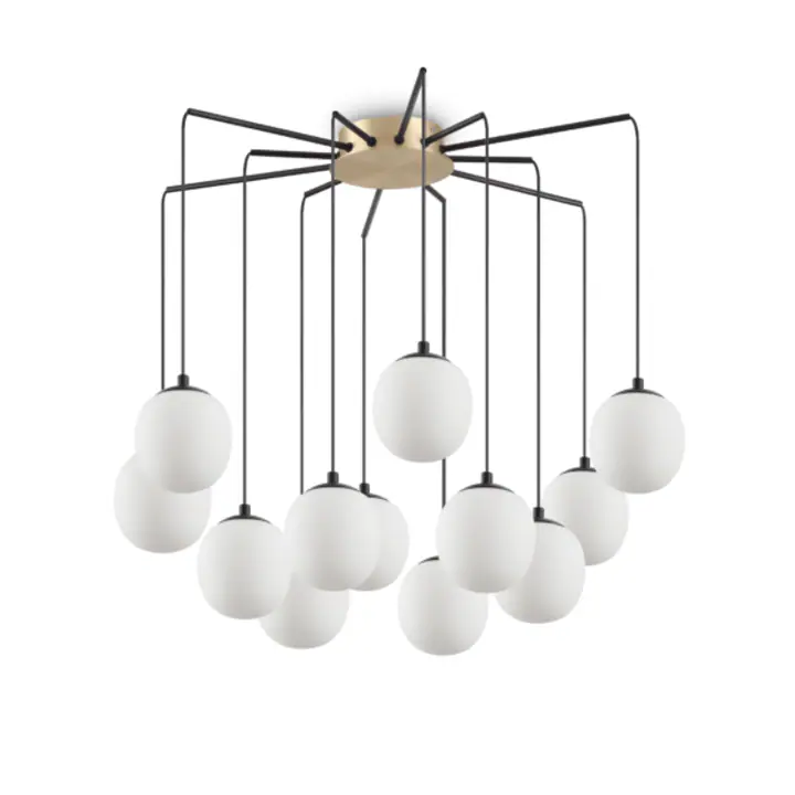 Lampa Suspendata RHAPSODY OTTONE G9 max 12 x 28W