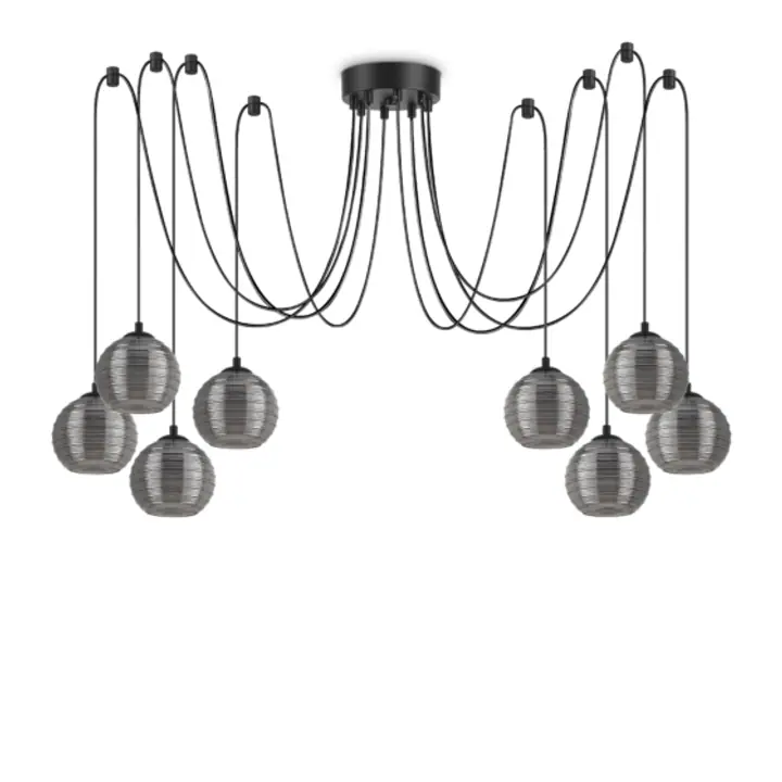 Lampa Suspendata RIGA E27 max 8 x 60W