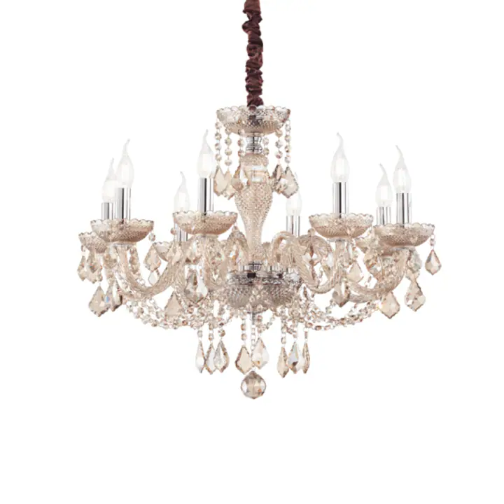 Lampa Suspendata ROSE CROMO E14 max 8 x 40W