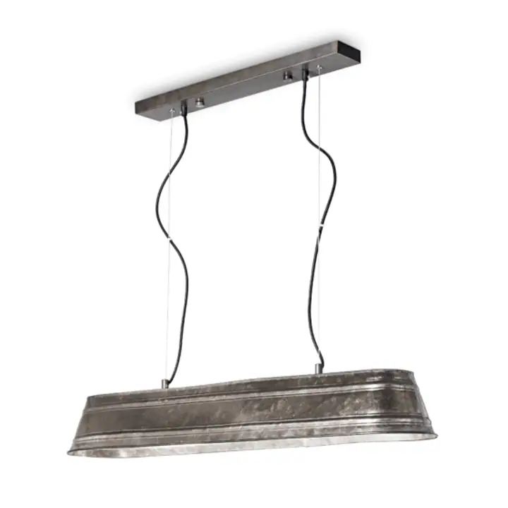Lampa Suspendata SALOON MARRONE/NERO E27 max 4 x 60W