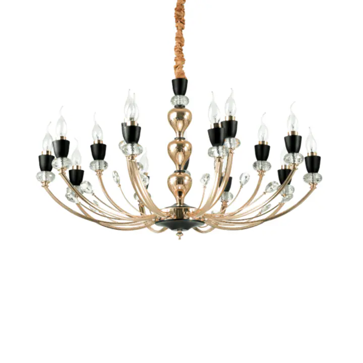 Lampa Suspendata VANITY ORO E14 max 15 x 40W