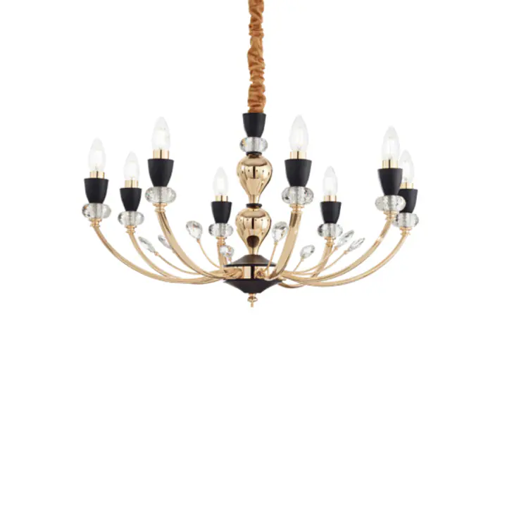 Lampa Suspendata VANITY ORO E14 max 8 x 40W