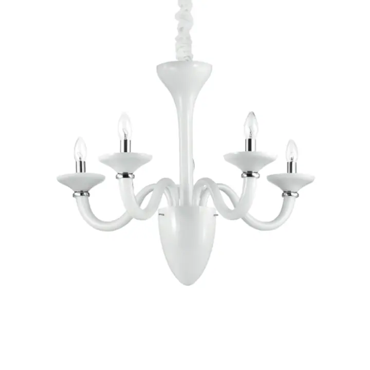 Lampa Suspendata WHITE LADY E14 max 5 x 40W
