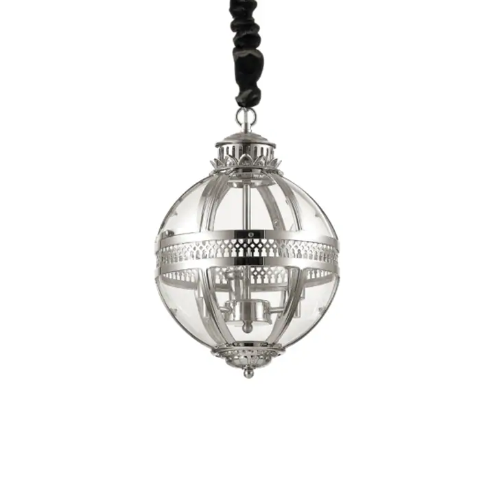 Lampa Suspendata WORLD CROMO E14 max 3 x 40W