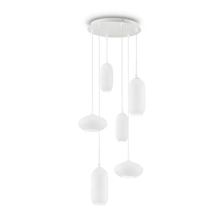 Lampa Suspendata YOGA BIANCO G9 max 6 x 40W