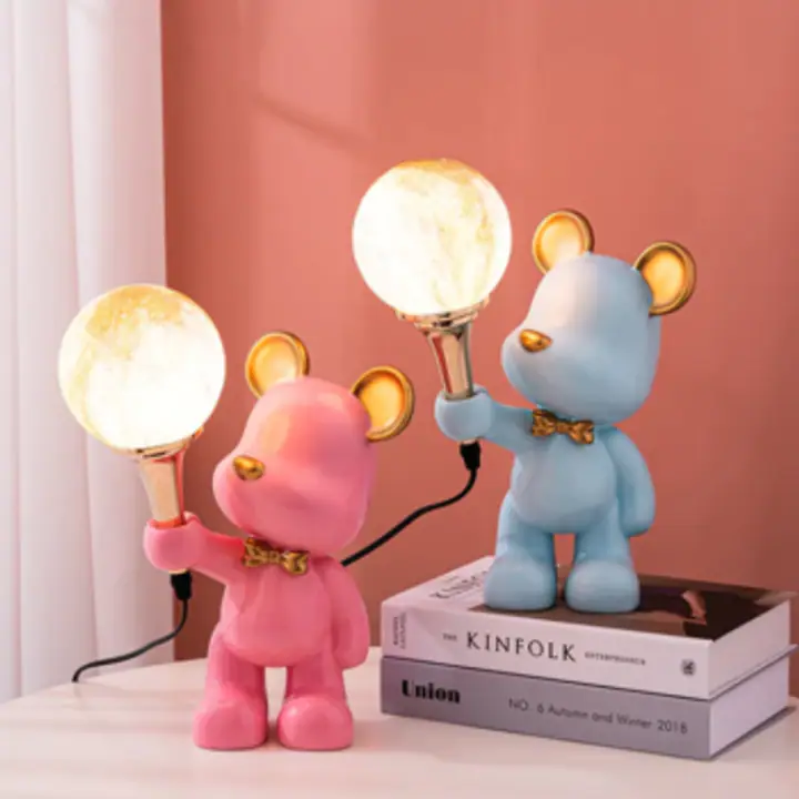 Veioză Pink Bear TT-1411.P