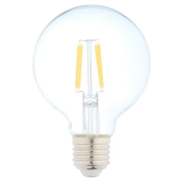 Bec cu filament decorativ G80 E27 40W G80ALB