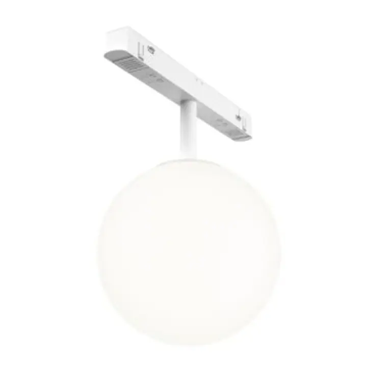 Pendant track luminaire TR038-2-5W4K-W-1