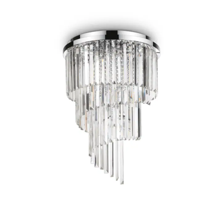 Plafoniera CARLTON CROMO E14 max 12 x 40W
