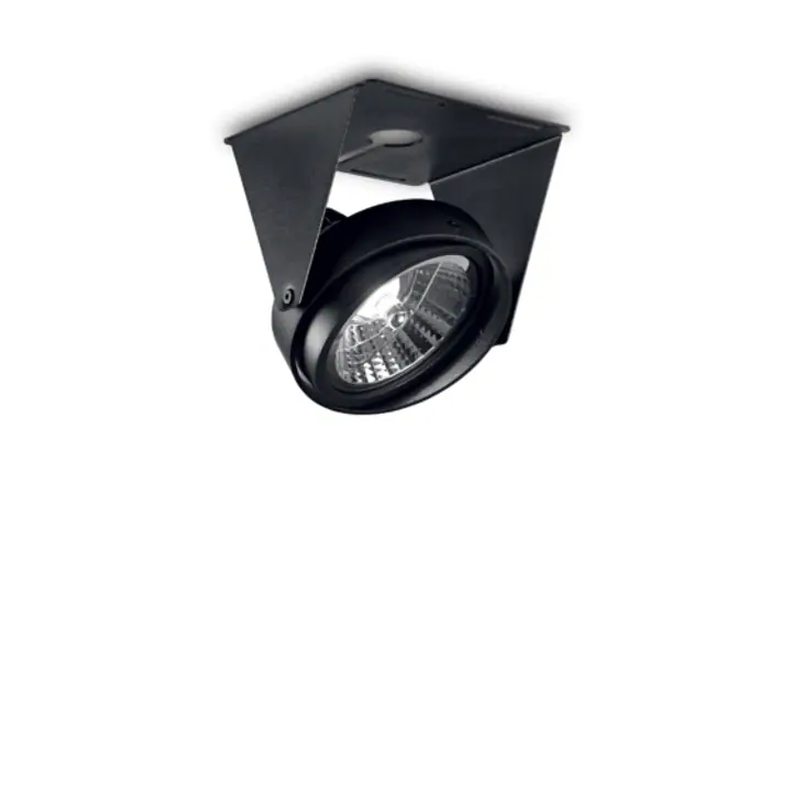 Plafoniera CHANNEL NERO GU10 max 1 x 13W