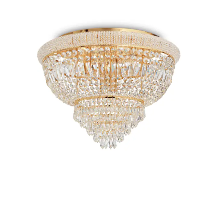 Plafoniera DUBAI ORO E14 max 24 x 40W