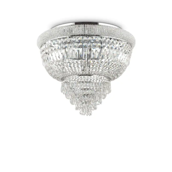 Plafoniera DUBAI CROMO E14 max 6 x 40W