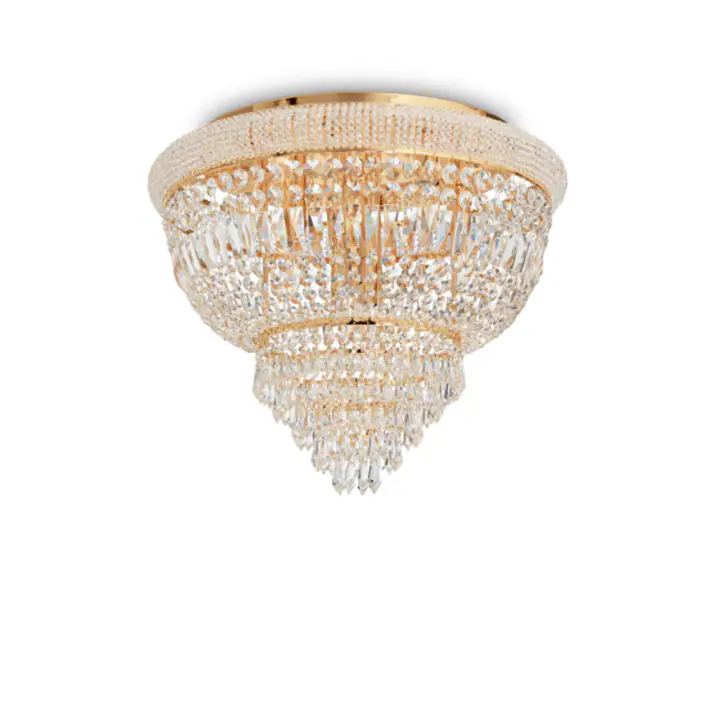 Plafoniera DUBAI OTTONE E14 max 6 x 40W