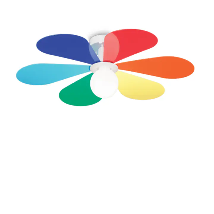 Plafoniera FLOWER BIANCO E27 max 1 x 60W