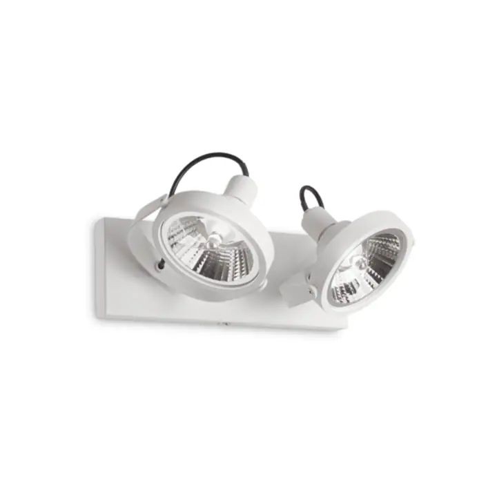 Plafoniera GLIM BIANCO GU10 max 2 x 50W