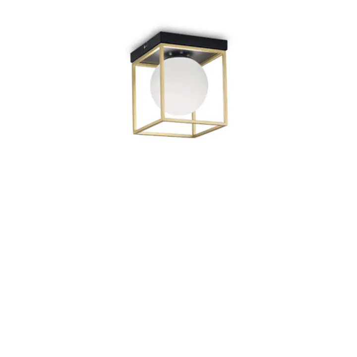 Plafoniera LINGOTTO NERO E14 max 1 x 40W