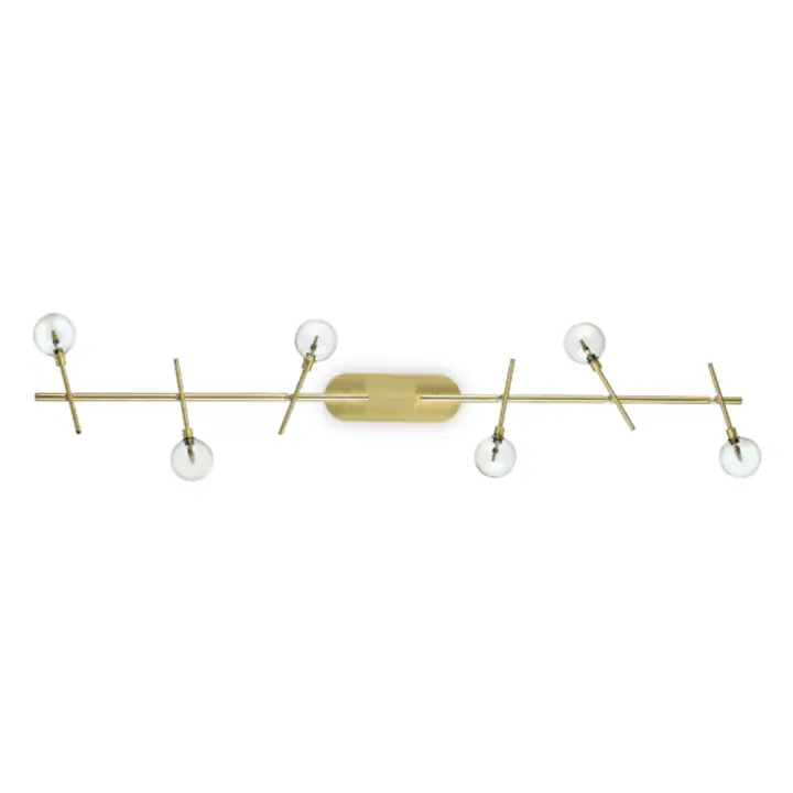 Plafoniera MARACAS OTTONE G4 max 6 x 2W
