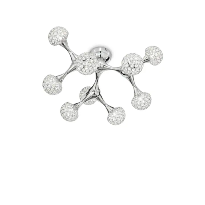 Plafoniera NODI CRYSTAL G9 max 9 x 40W