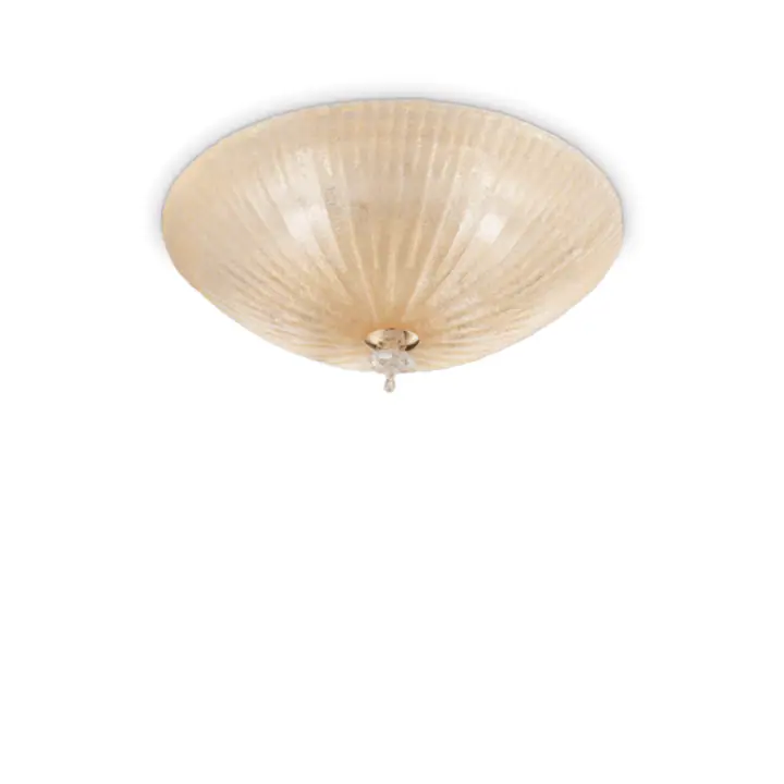 Plafoniera SHELL BIANCO E27 max 3 x 60W