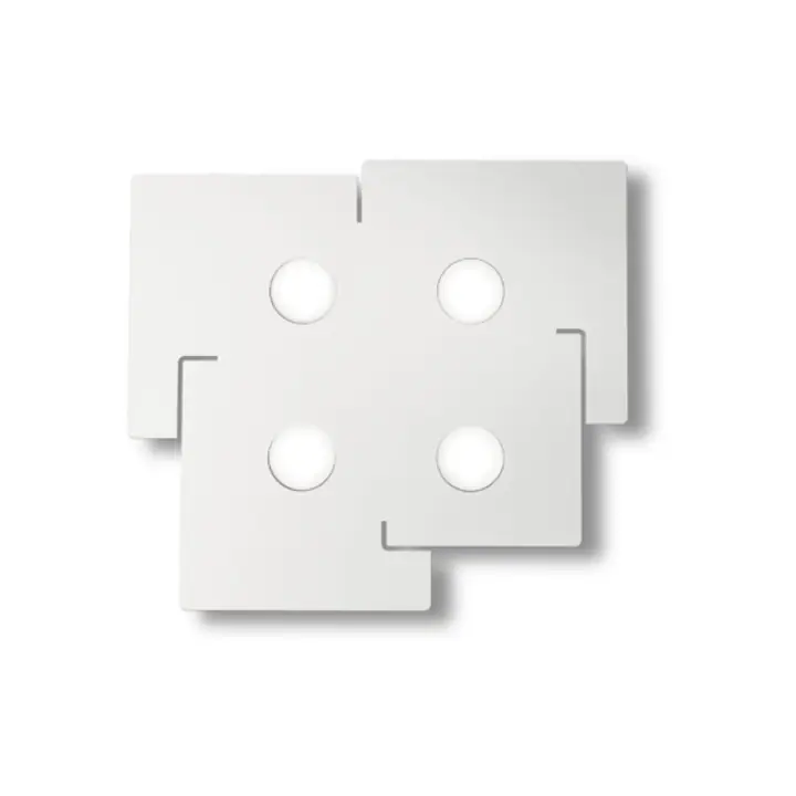 Plafoniera TOTEM BIANCO GX53 max 4 x 15W