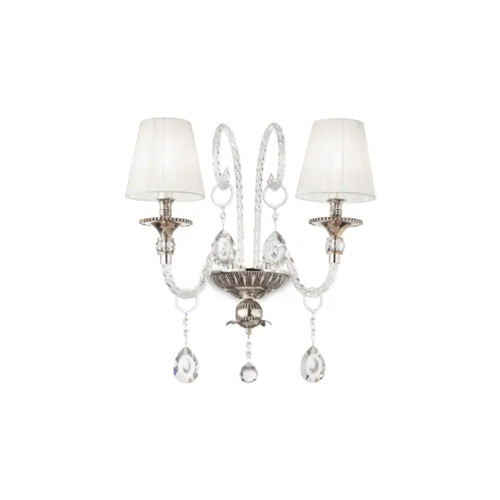 Aplica ROMANTIK CROMO E14 max 2 x 40W