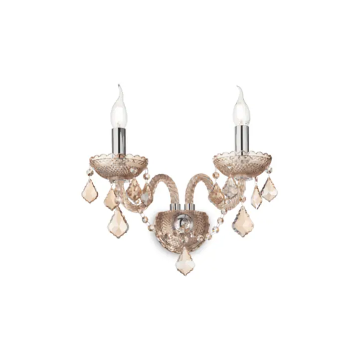 Aplica ROSE CROMO E14 max 2 x 40W
