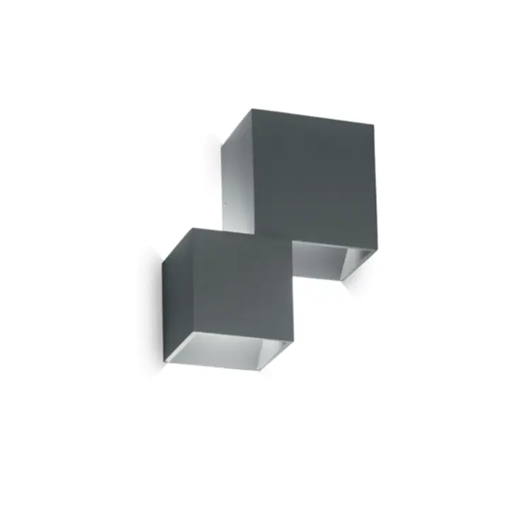 Aplica RUBIK ANTRACITE LED 14W