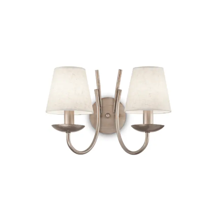 Aplica SPIGA ARGENTO ANTICO E14 max 2 x 40W