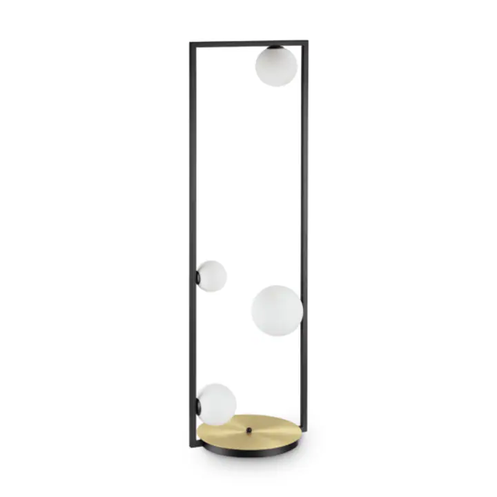 Lampadar CULTO NERO+OTTONE G9 max 4 x 28W