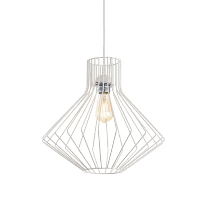 Lampa Suspendata AMPOLLA BIANCO E27 max 1 x 60W
