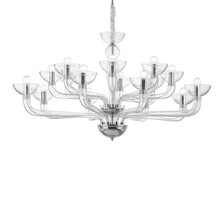 Lampa Suspendata CASANOVA CROMO E14 max 16 x 40W