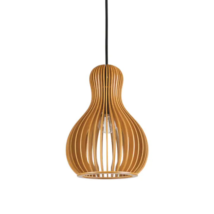 Lampa Suspendata CITRUS LEGNO E27 max 1 x 60W