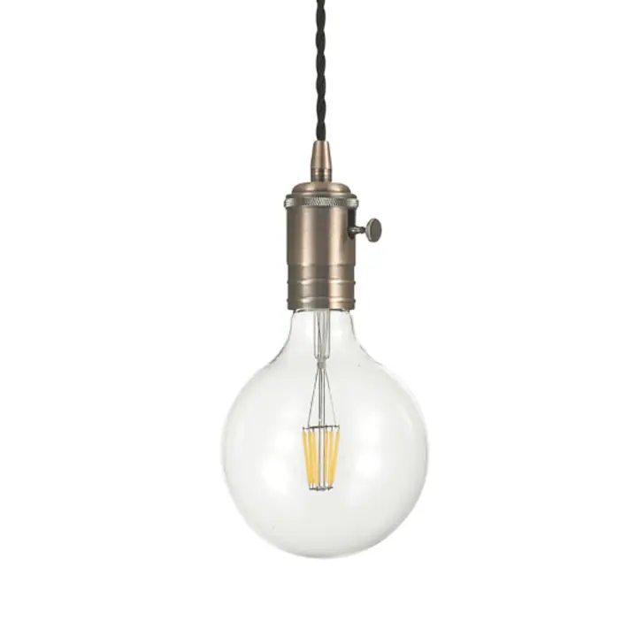 Lampa Suspendata DOC NERO E27 max 1 x 60W