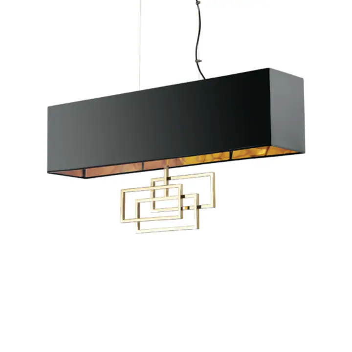 Lampa Suspendata LUXURY NERO E14 max 6 x 40W
