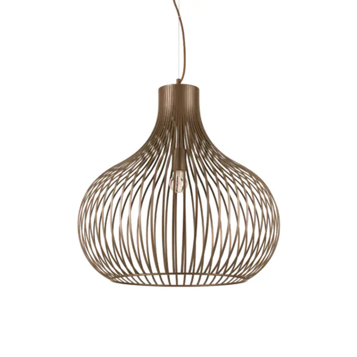 Lampa Suspendata ONION MARRONE E27 max 1 x 60W