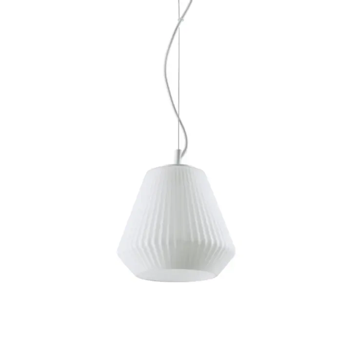 Lampa Suspendata ORIGAMI BIANCO E27 max 1 x 60W