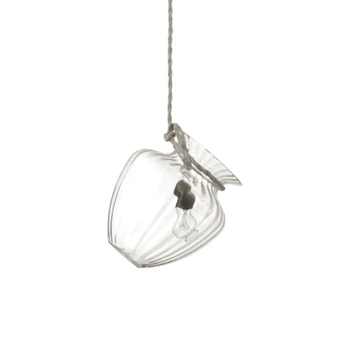 Lampa Suspendata POTTY NERO E27 max 1 x 60W