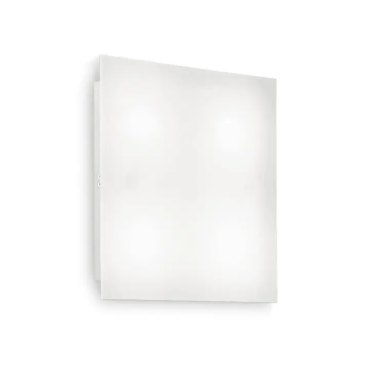 Plafoniera FLAT BIANCO GX53 max 4 x 15W