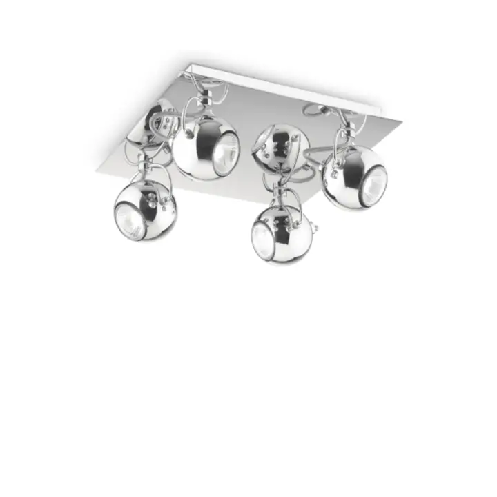 Plafoniera LUNARE GU10 max 4 x 28W