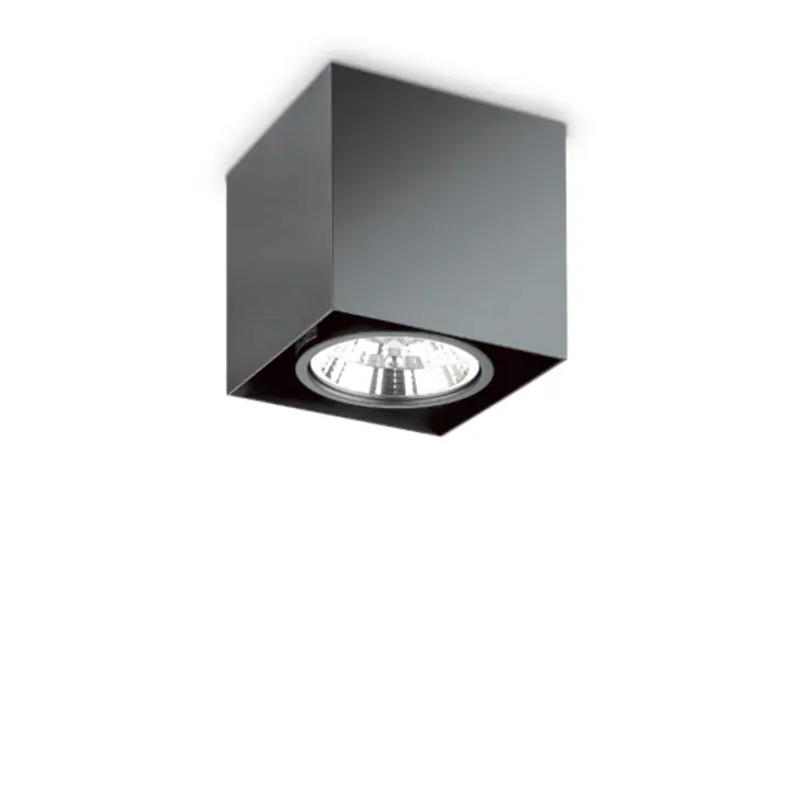 Plafoniera MOOD NERO GU10 max 1 x 50W