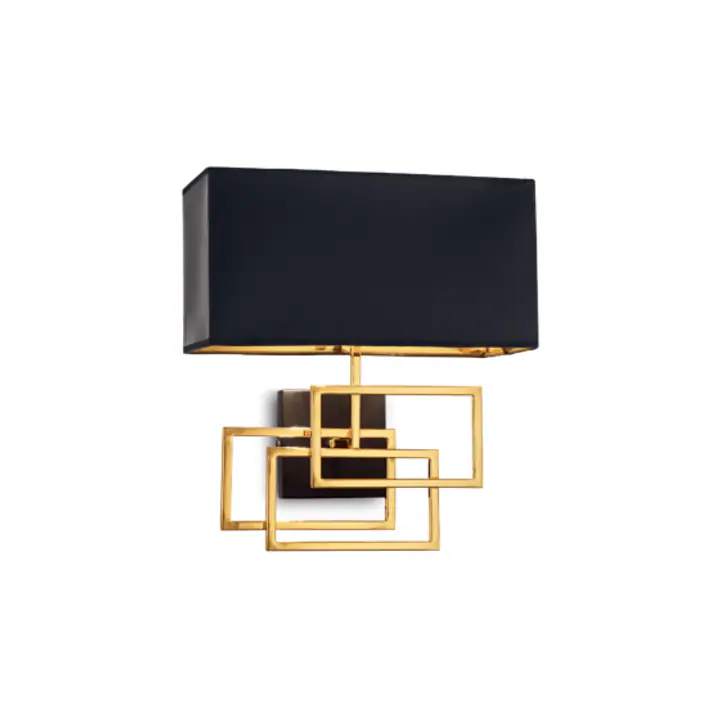 Aplica LUXURY NERO E27 max 1 x 60W